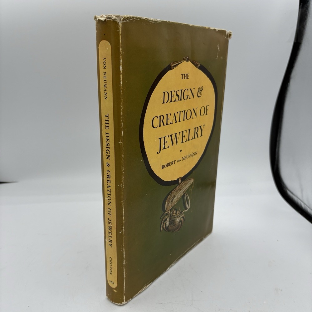 The Design and Creation of Jewelry 1967‎ Hardcover Neumann 1st Edition 5th Print